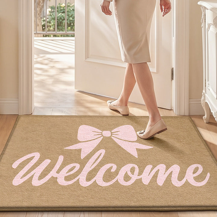 Charming Decorative Welcome Mat Bowlift