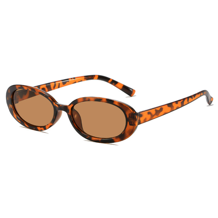 Chic Vintage Oval Sunglasses Bowlift