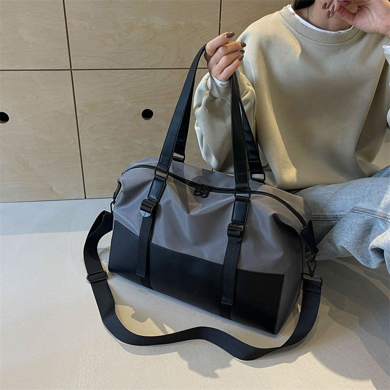 Fashion-Forward Structured Travel Duffle Bag Bowlift