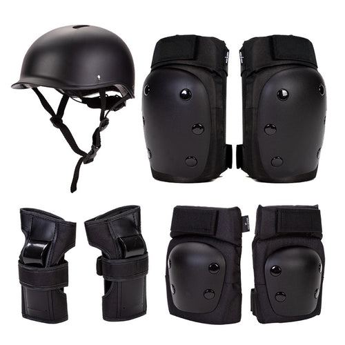 Multi-Sport Protective Gear Set with Safety Helmet Bowlift