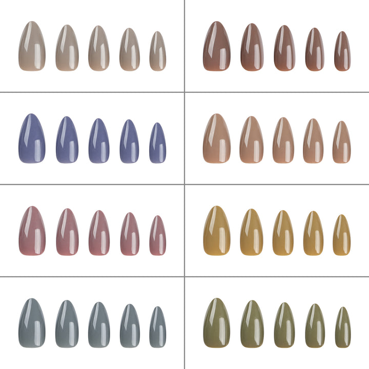 Artistic stiletto nails with elegant high-gloss finish Bowlift