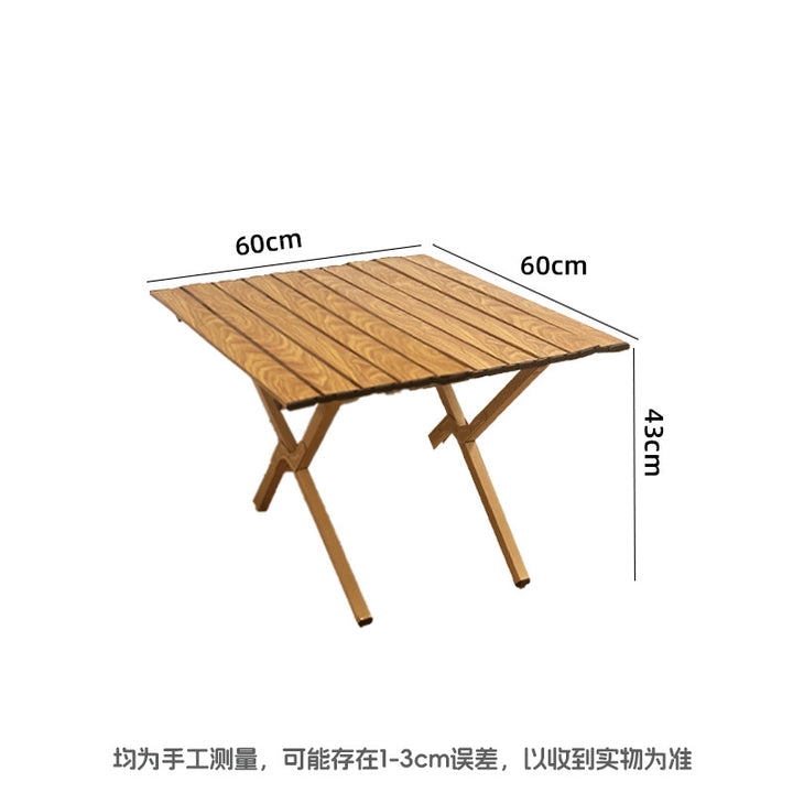 Folding Picnic Table Made of Wood Bowlift