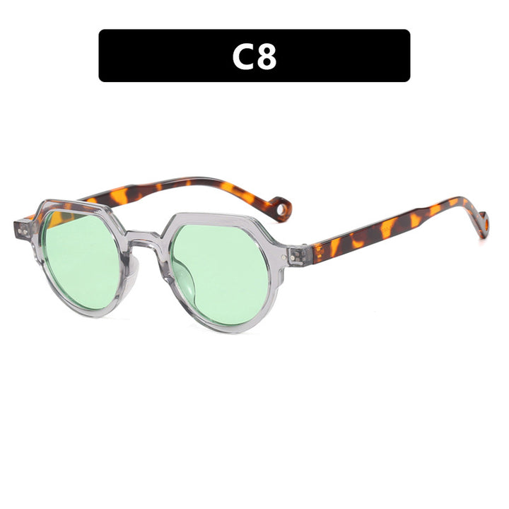 Women's geometric sunglasses with protective UV filter and sturdy frame Bowlift