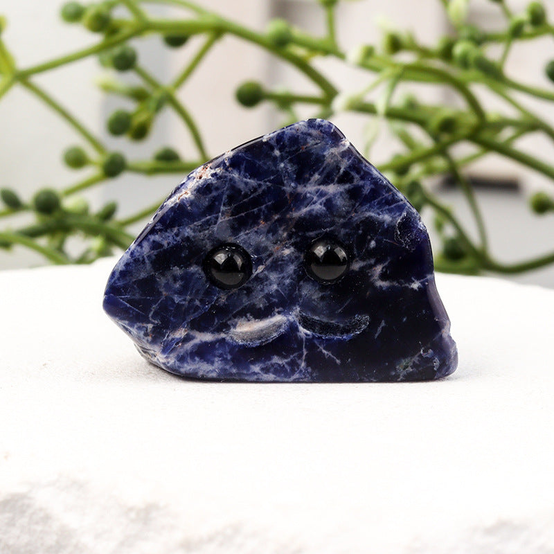BowLift | Hand-Carved Natural Crystal Hedgehog