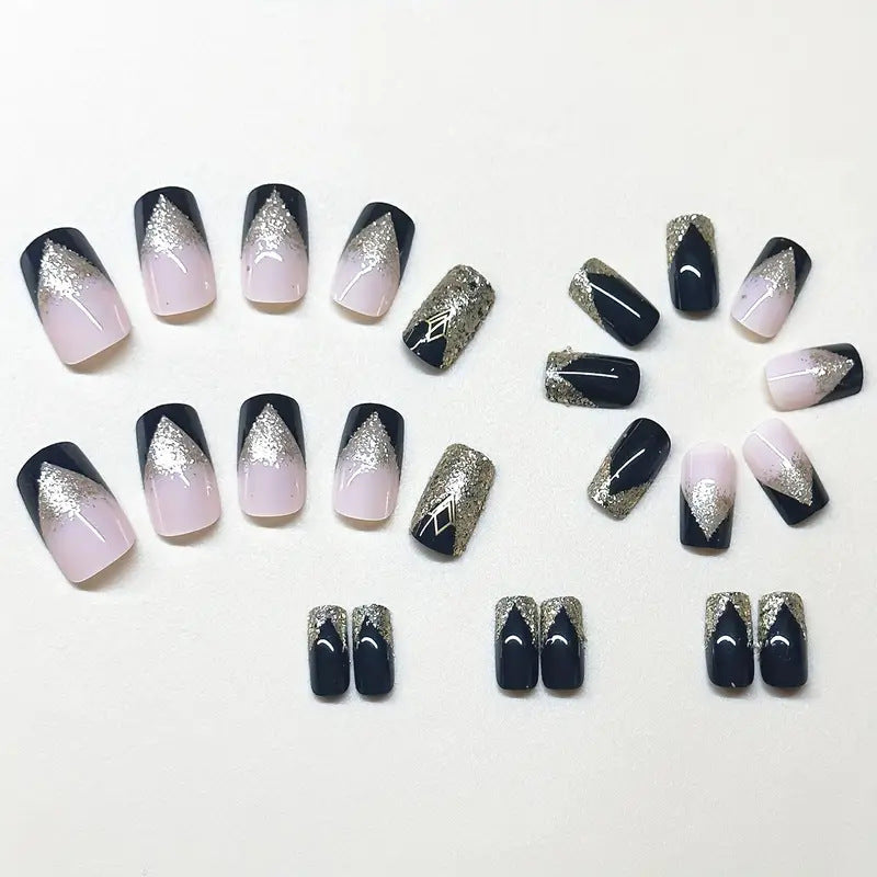 Glamorous Glitter Nail Art Bowlift