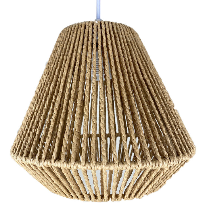 Artistic Woven Table Lamp Bowlift