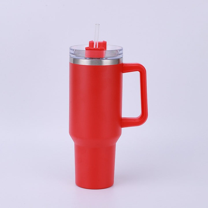 Women's Insulated Drinking Cup with Handle and Straw Bowlift