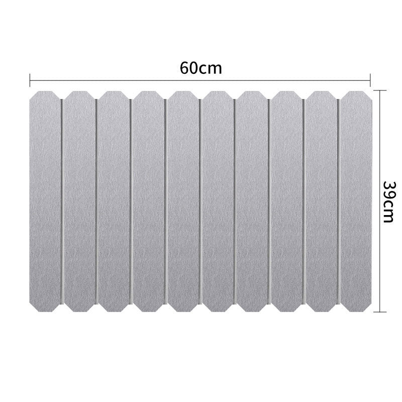 Decorative Marble Striped Kitchen Drying Mat