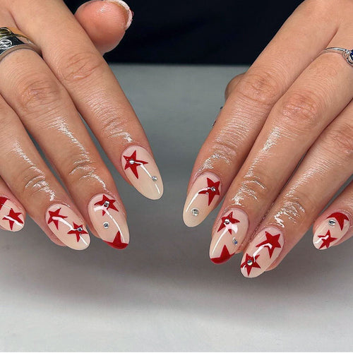 Artful nail art with glamorous accents Bowlift
