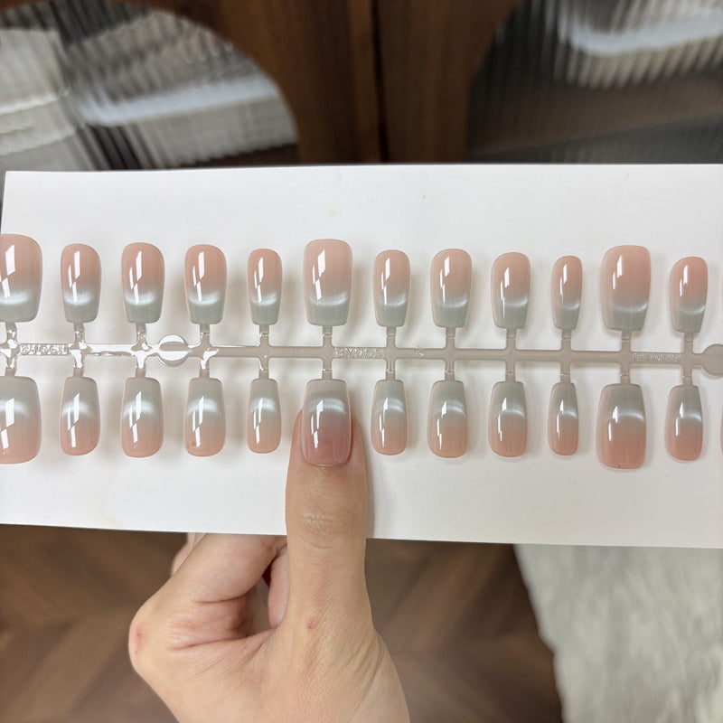 Ombre Gel Press-On Nail Wraps Bowlift