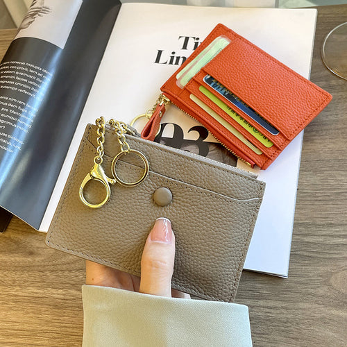 Premium Leather Cardholder Bowlift