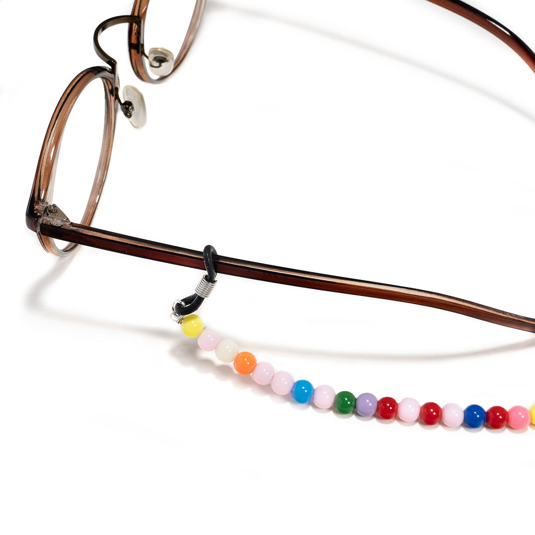Colorful Beaded Eyewear Chain Bowlift