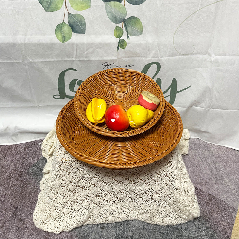 Handcrafted Decorative Woven Serving Plate Bowlift