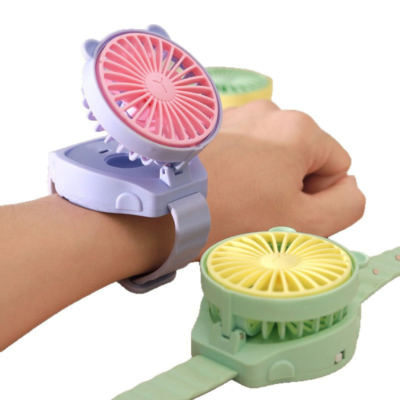 Portable Hand Fan with Carry Strap Bowlift