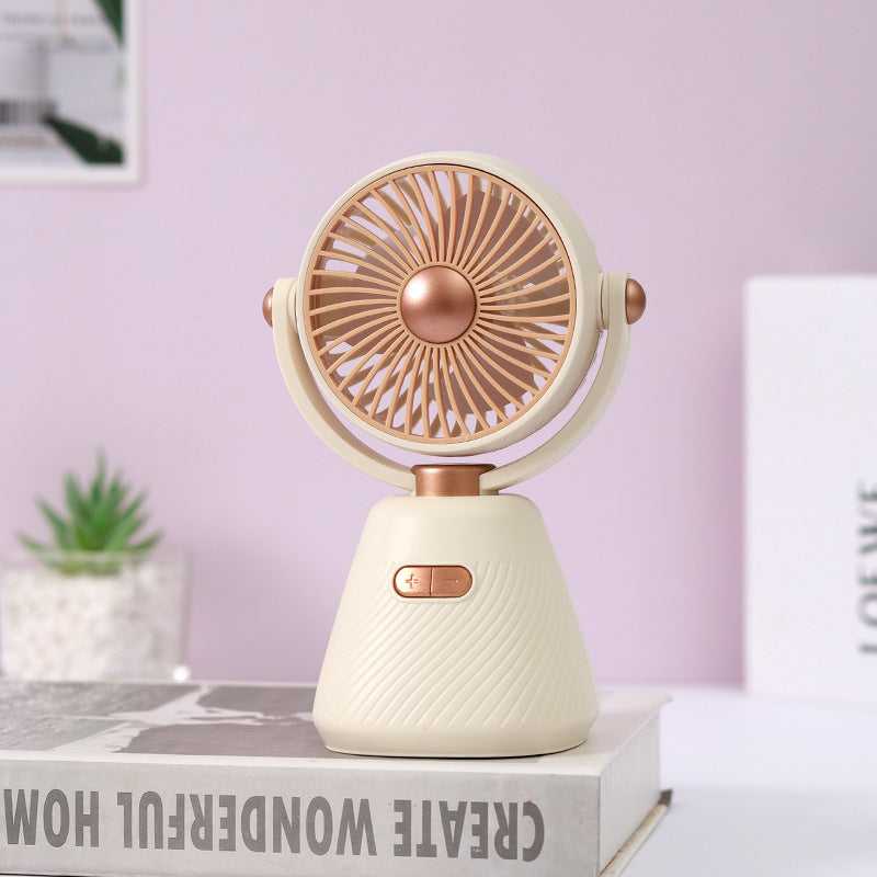 Unisex Portable Table Fan with Ergonomic Design Bowlift