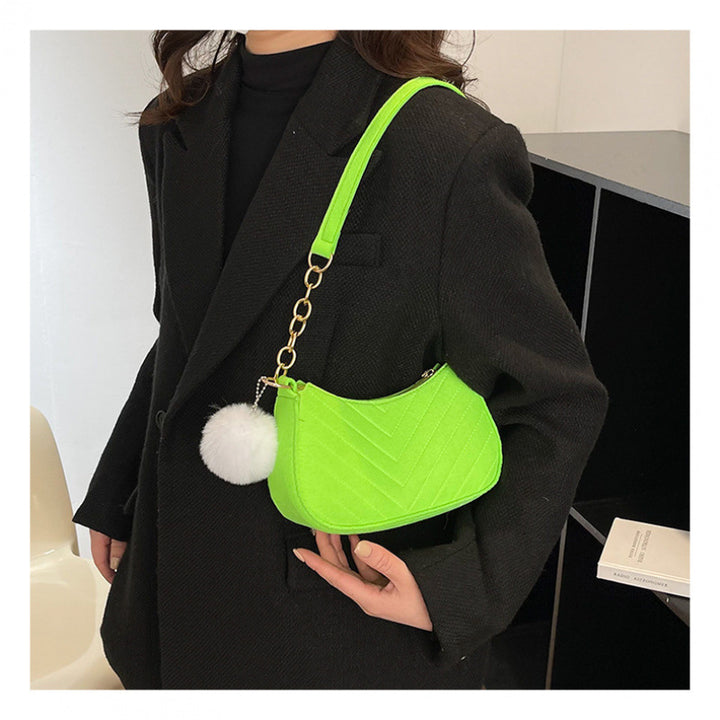 WoStylish Faux Fur Mini Handbag Bowlift