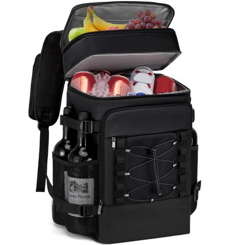 Multifunctional cooler backpack with insulated interior Bowlift