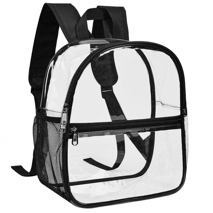 Transparent backpack bag with multiple compartments Bowlift