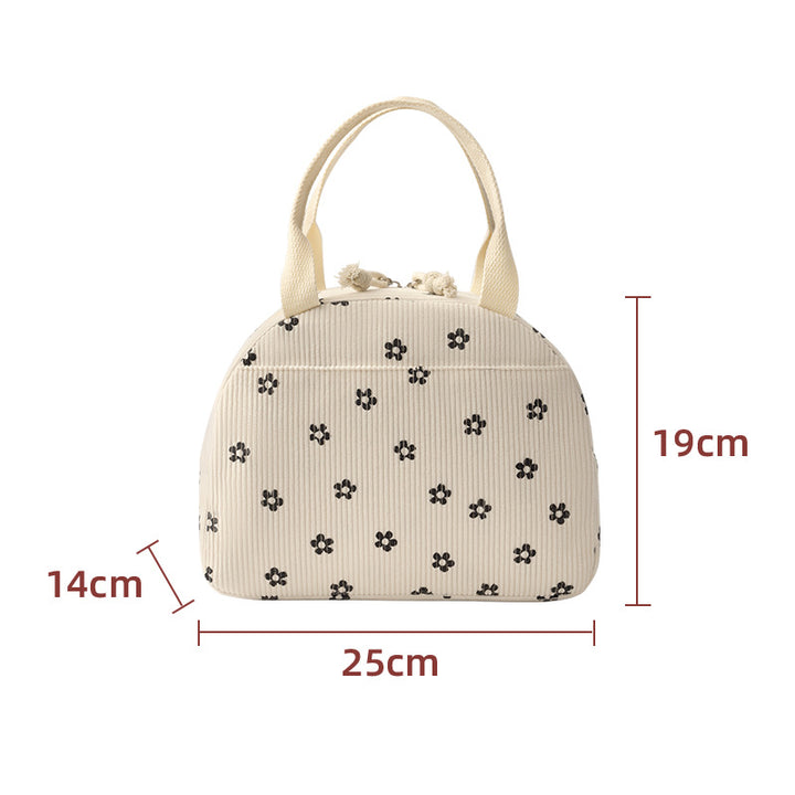 Insulated Floral Print Lunch Bag Bowlift