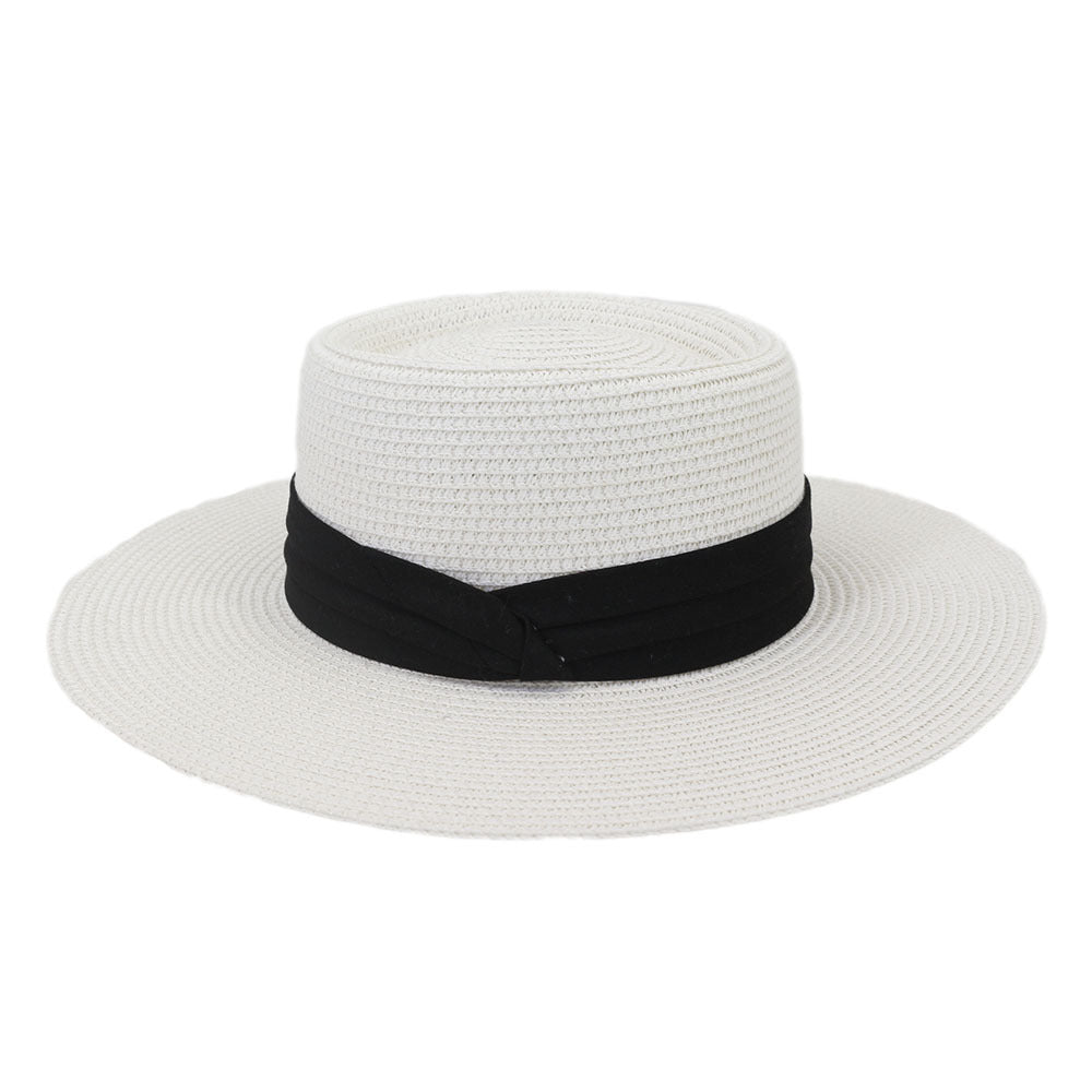 Breathable Sun Straw Boater Hat | Bowlift