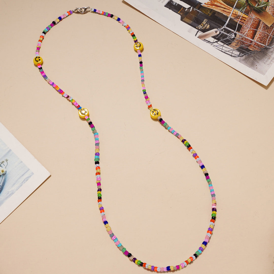 Colorful Beaded Eyewear Chain Bowlift