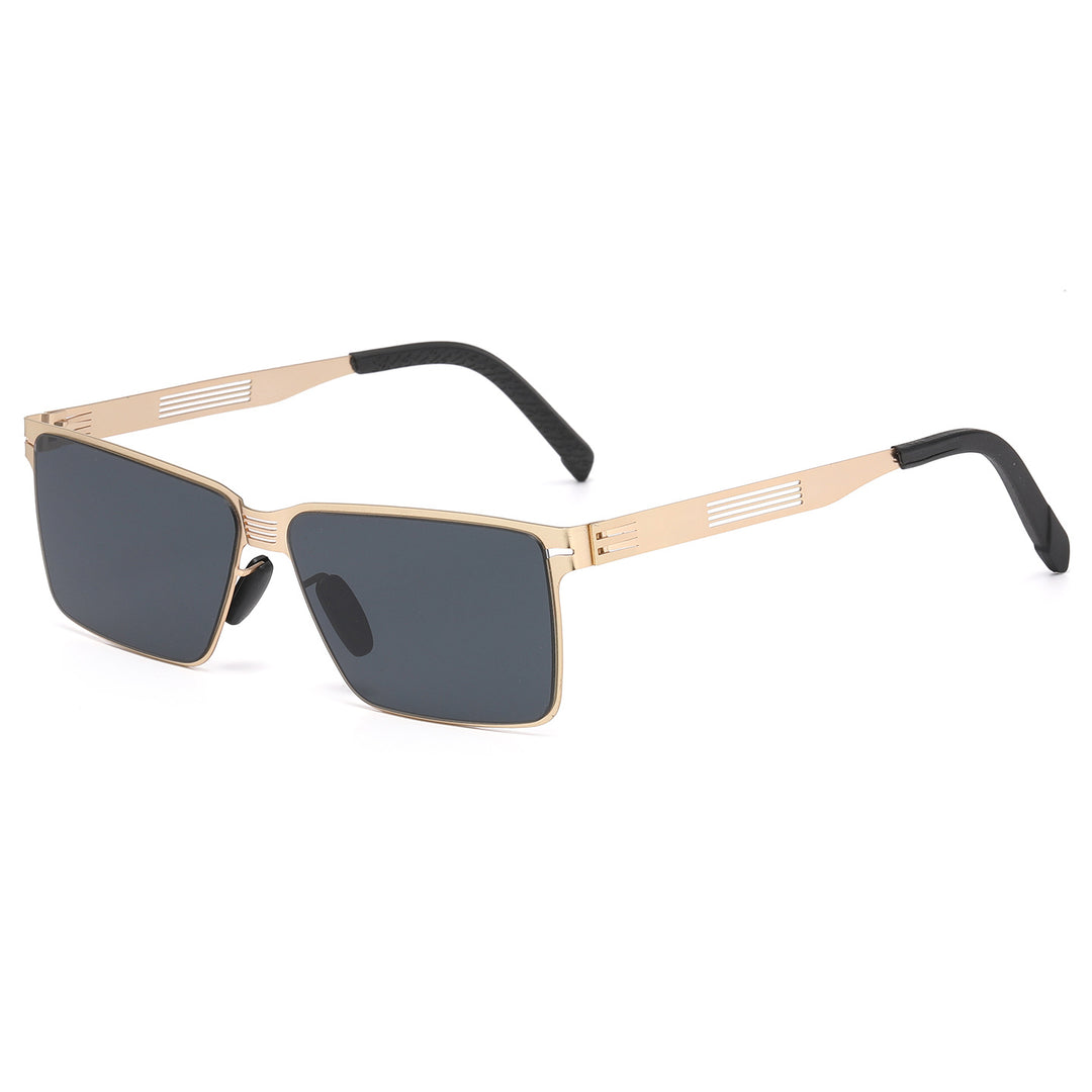 Sleek Rectangle Frame Sunglasses