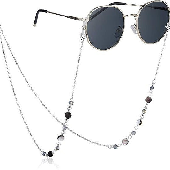 Elegant Beaded Eyewear Chain Bowlift