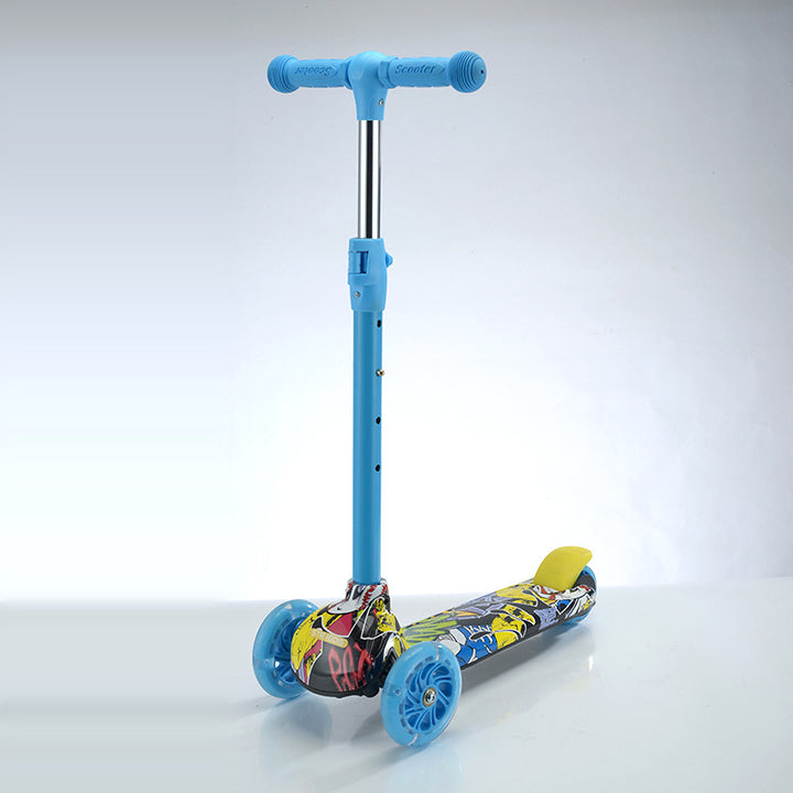 Adjustable Height Kickboard Scooter Bowlift