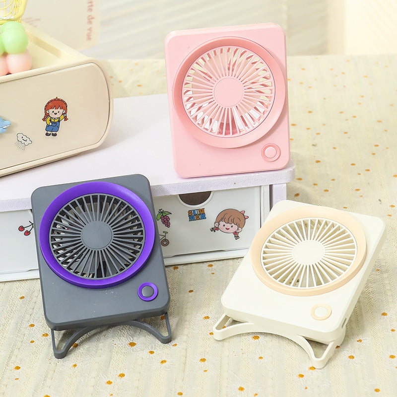 Ladies Compact Table Fan with USB Connection and Quiet Operating Mode Bowlift