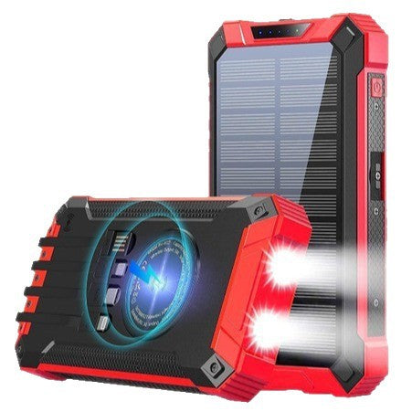 Solar-powered power bank Bowlift