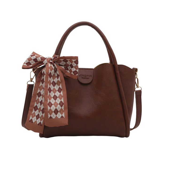 Elegant Bow Accent Handbag Bowlift