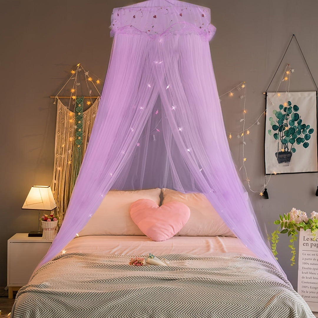 Elegant Canopy Bed Mosquito Net Bowlift