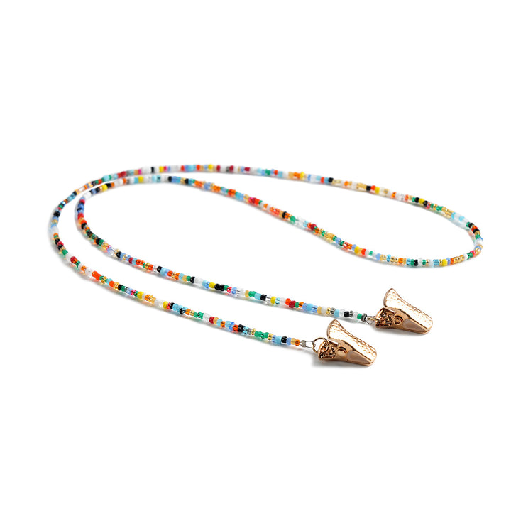 Beaded Eyewear Chain with Secure Clasps Bowlift