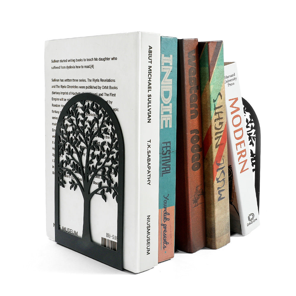 Decorative Tree Design Bookends