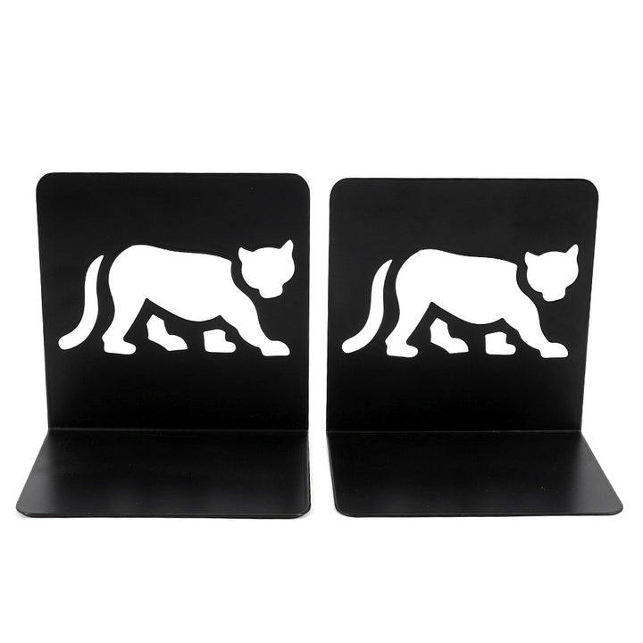 Artistic Tiger-Themed Bookends