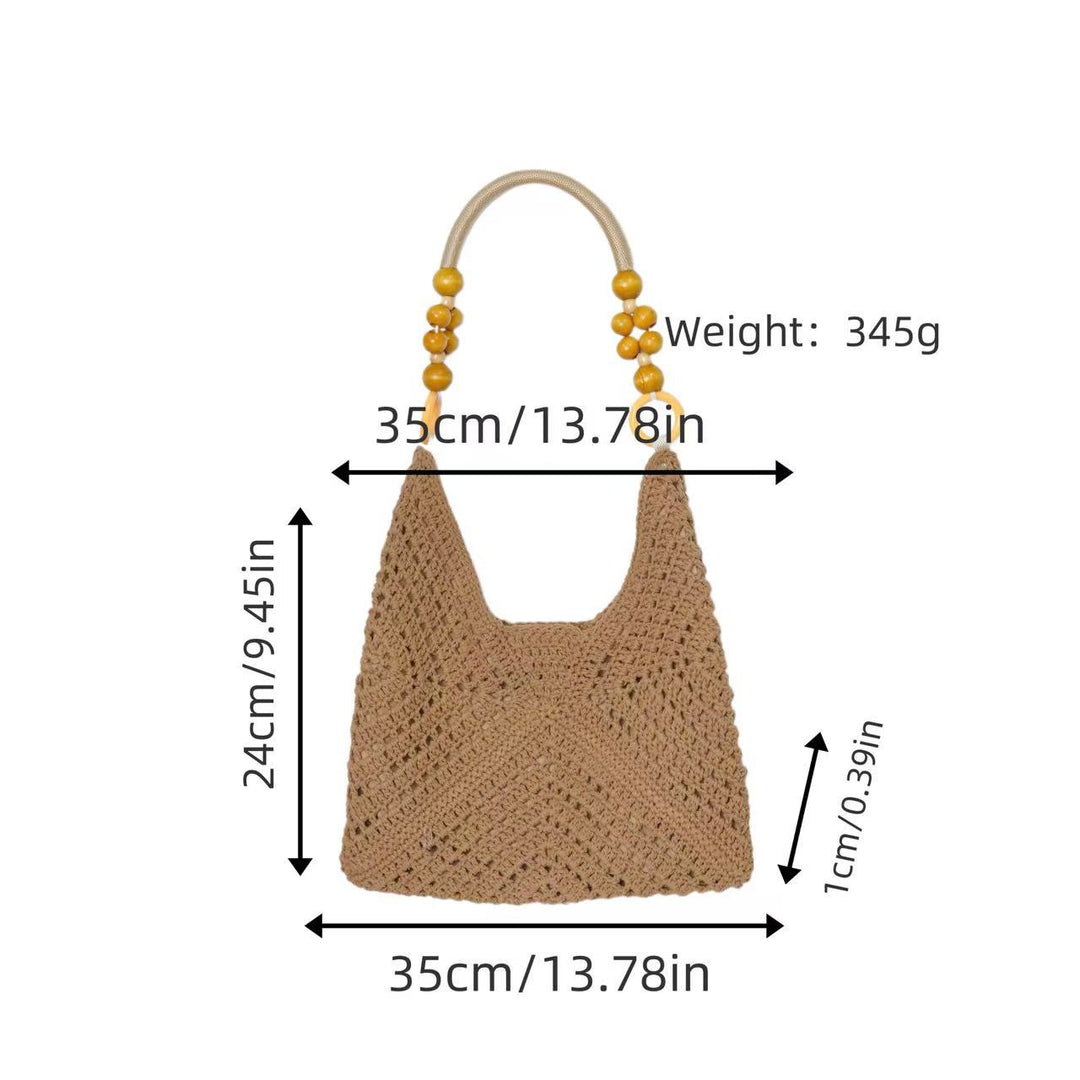 Handbag with Bohemian crochet look Bowlift