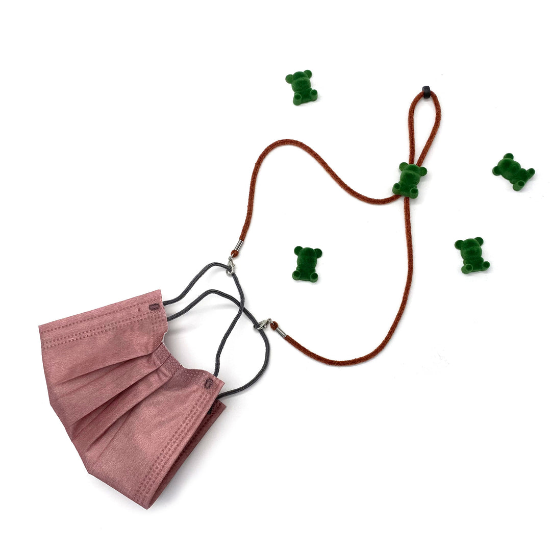 Cute Bear-Themed Eyewear Retainer Strap Bowlift