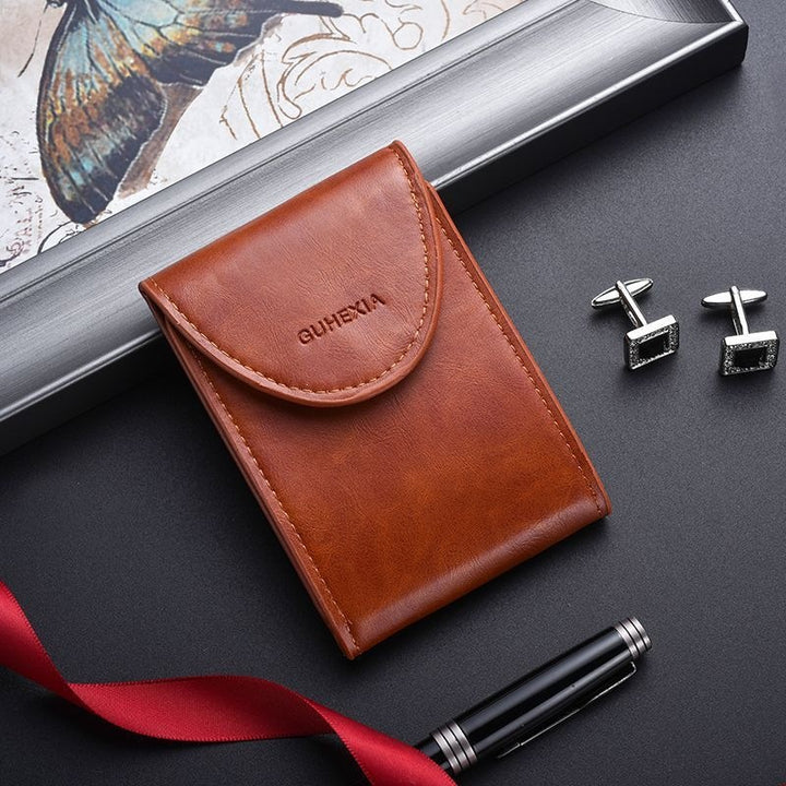 Premium Leather Card Holder Bowlift