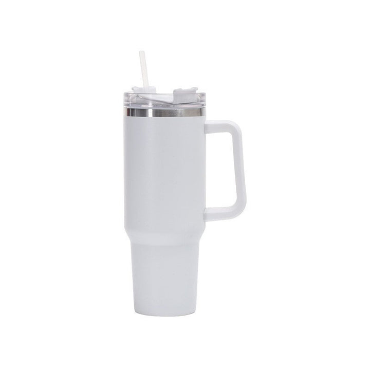 Women's Insulated Drinking Cup with Handle and Straw Bowlift