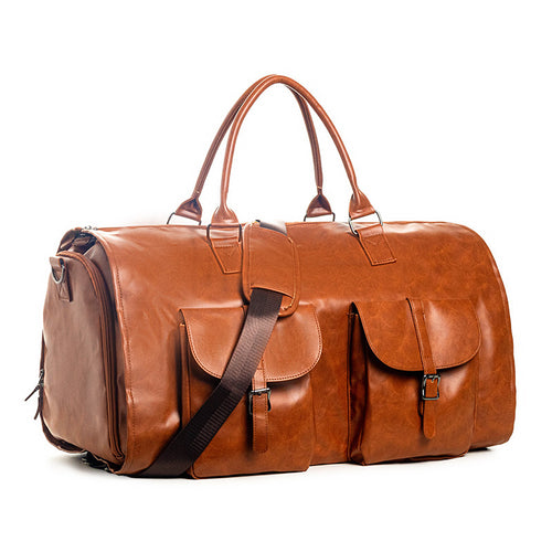 Elegant Travel Bag with Practical Outer Pockets Bowlift