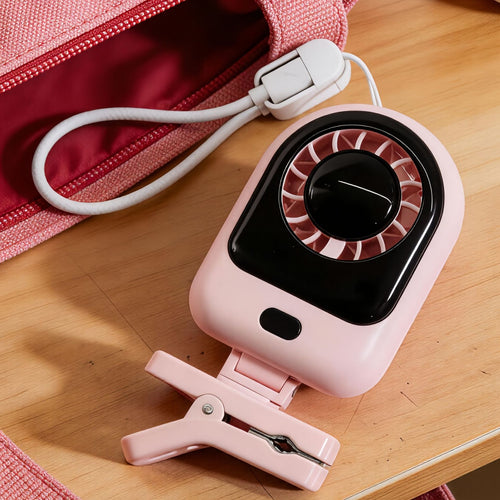 Ladies Portable Mini Air Cooler with Digital Display Bowlift