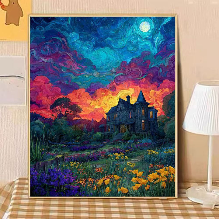 Dreamy Fantasy Landscape Wall Art Bowlift