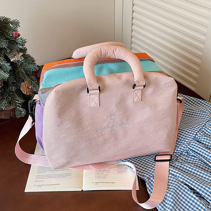 Stylish Multi-Compartment Travel Duffle Bowlift
