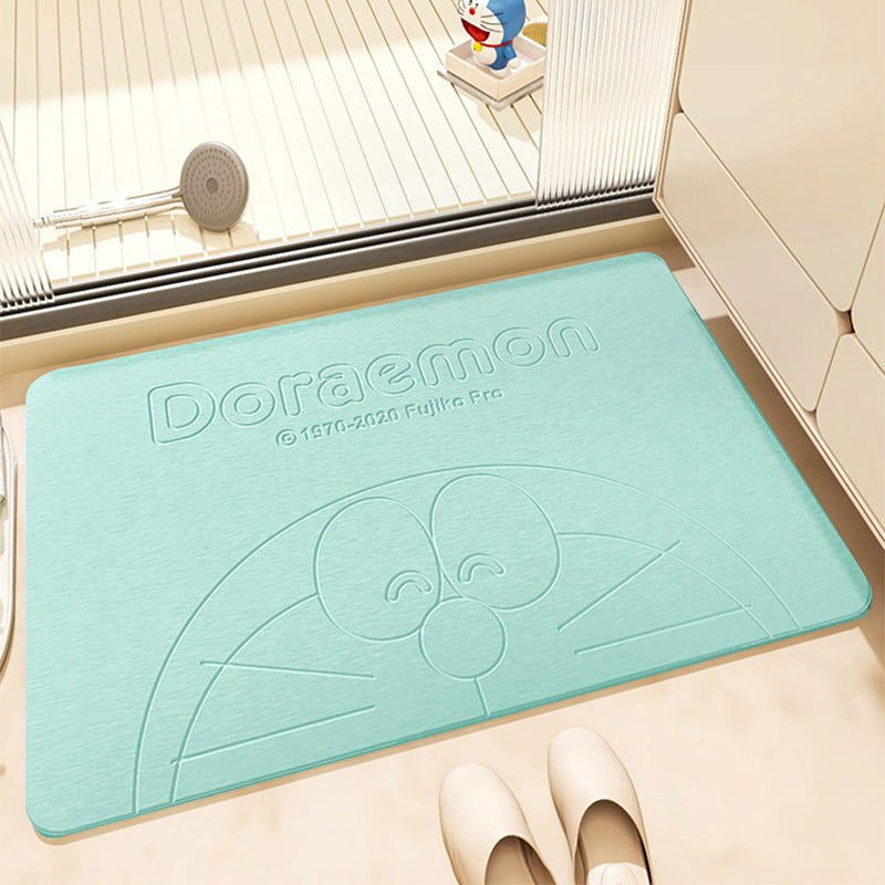 Cartoon Character Bath Rug Bowlift