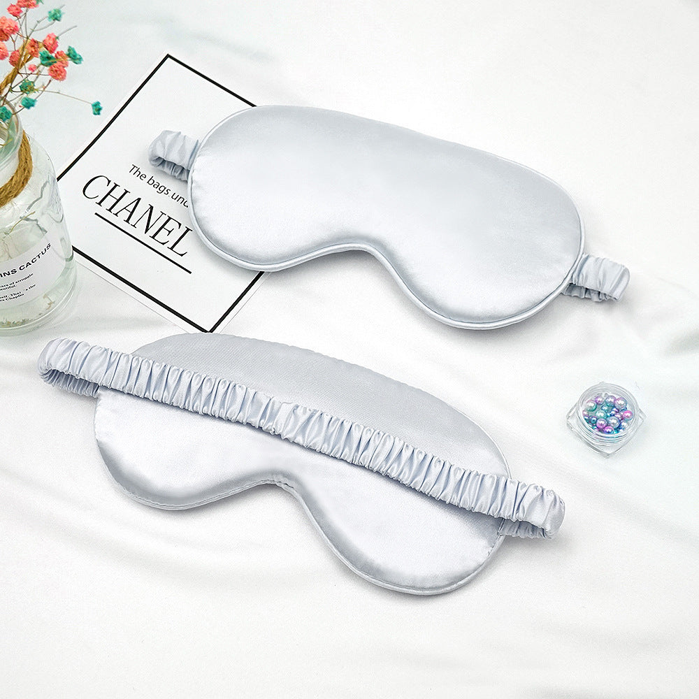 Unisex nan luxurious satin sleep mask with adjustable elastic band and soft padding Bowlift