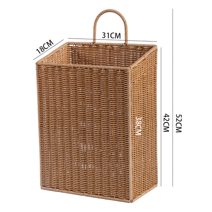 Unisex storage basket with practical carrying handle Bowlift
