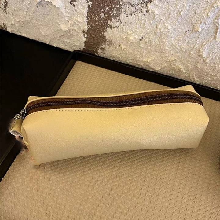 Elegant Leather Pencil Case Bowlift