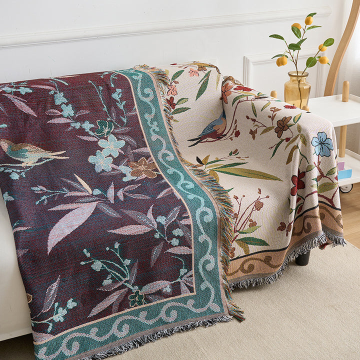 Artistic Patterned Throw Blanket