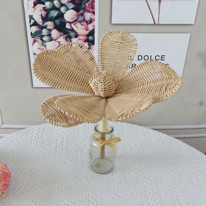 Decorative Handwoven Floral Centerpiece Bowlift