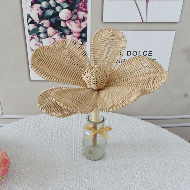 Decorative Handwoven Floral Centerpiece Bowlift
